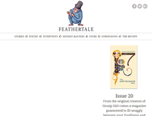 Tablet Screenshot of feathertale.com